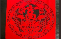 武漢三工激光打標(biāo)機(jī)，革新多張宣紙鏤空切割技術(shù)